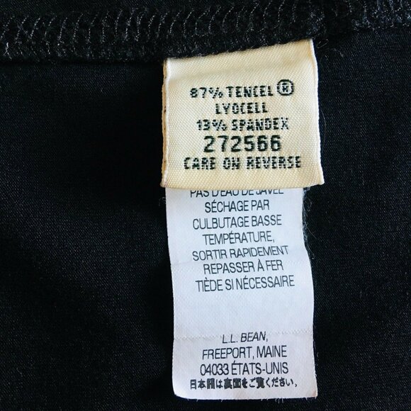 L L Bean Women Jersey Knit Dress 3/4 Sleeves Jersey Princess Cut  Stretch Size S - Picture 8 of 12